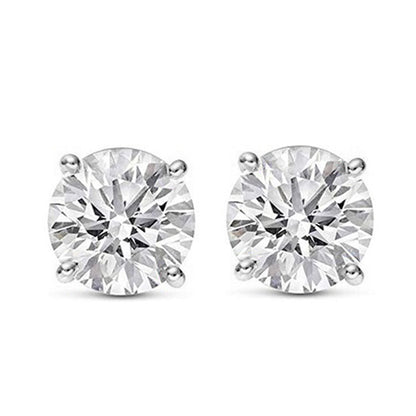 Lab Grown Diamond Stud Earrings in 14K White Gold (2.00 ct. tw.)
